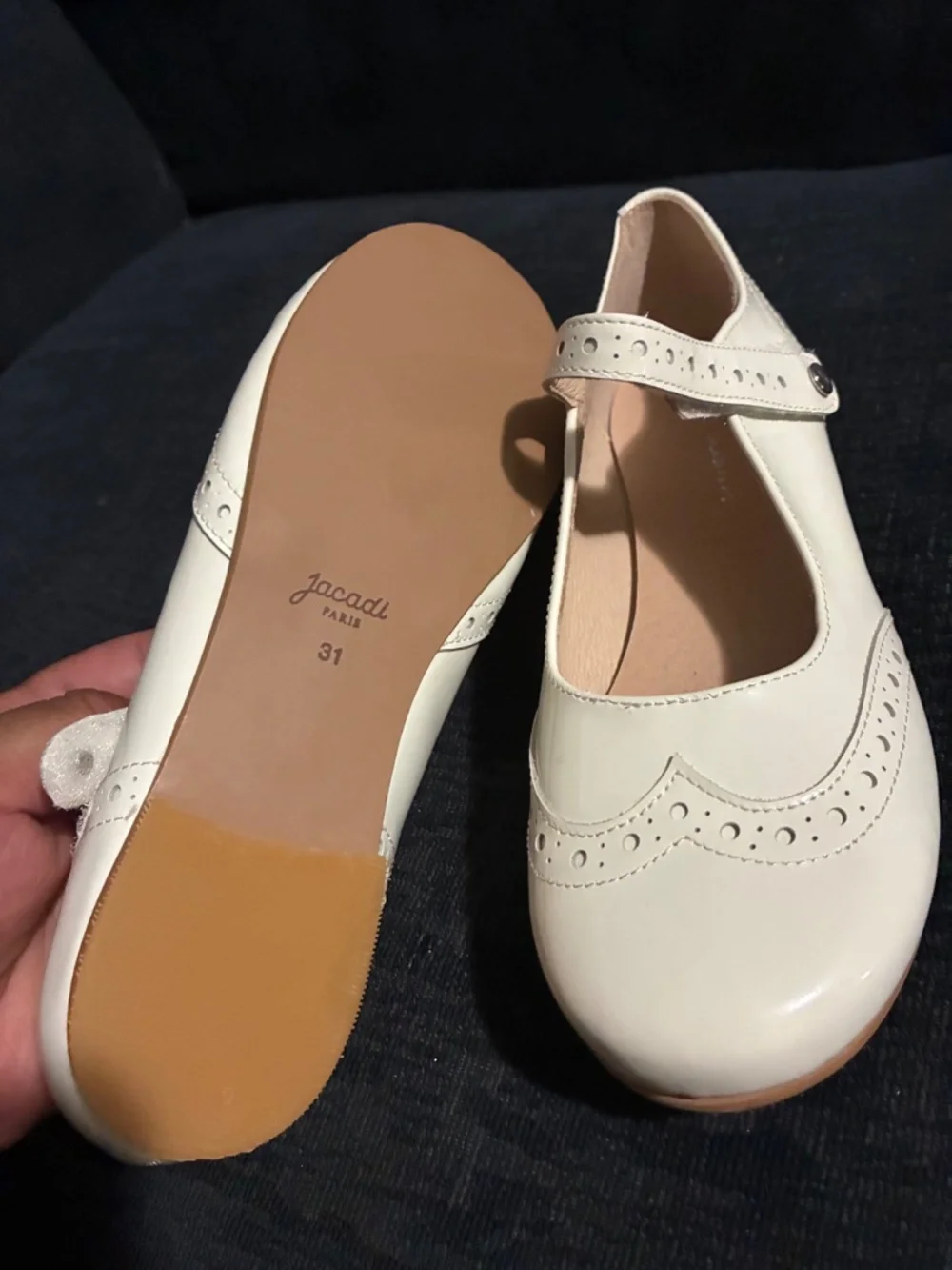 Jacadi White Shoes NWOB